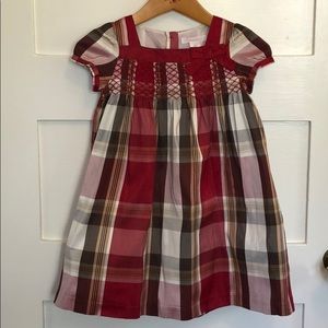 Janie and Jack Silk Holiday Dress